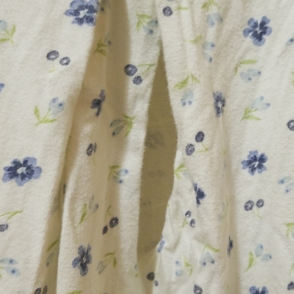 MOTHER MATERNITY NURSING GOWN 100% COTTON SZ M - Picture 5 of 6